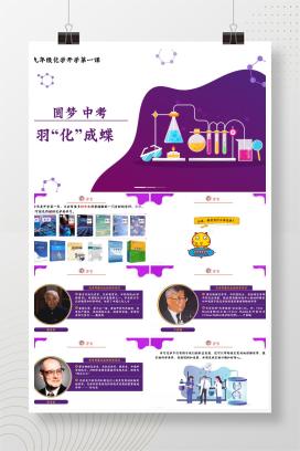 2025年初三九年级秋季化学开学第一课人教版化学开学第一课《羽“化”成蝶》PPT课件